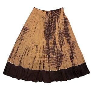 Vtg Tokyo Denim Bank Skirt Free Size Boho Hippie Whimsigoth Fairycore‎ NEW *flaw